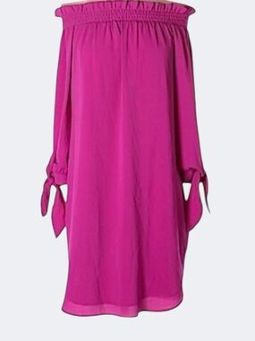Vince Camuto Off Shoulder Orchid Pink Dress Size 4